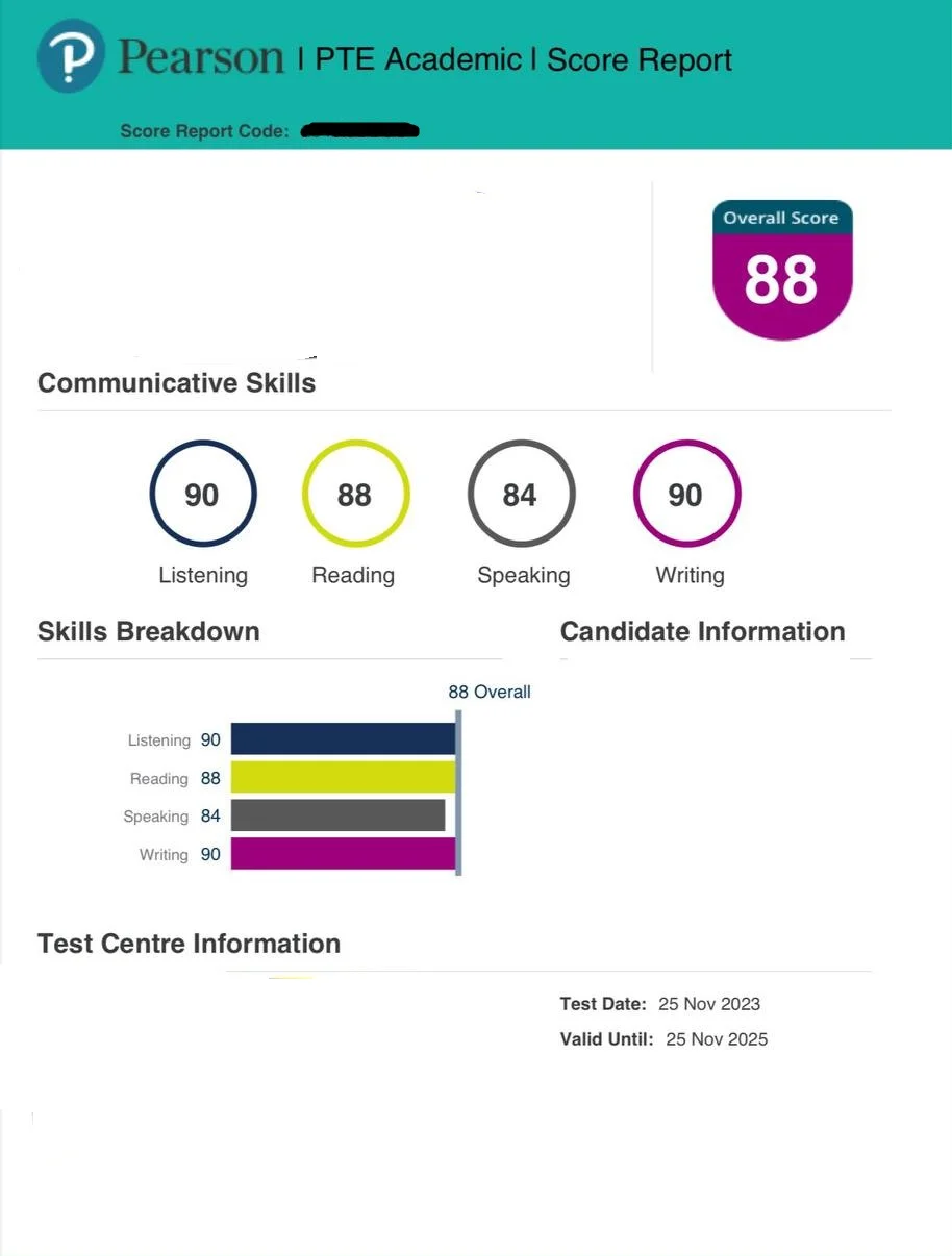 Home need a pte certificate