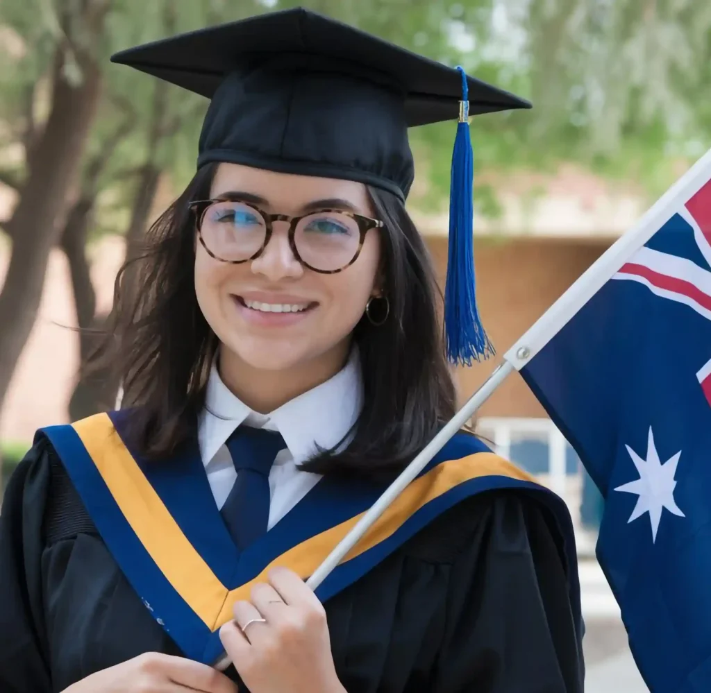 girl holding flag flag